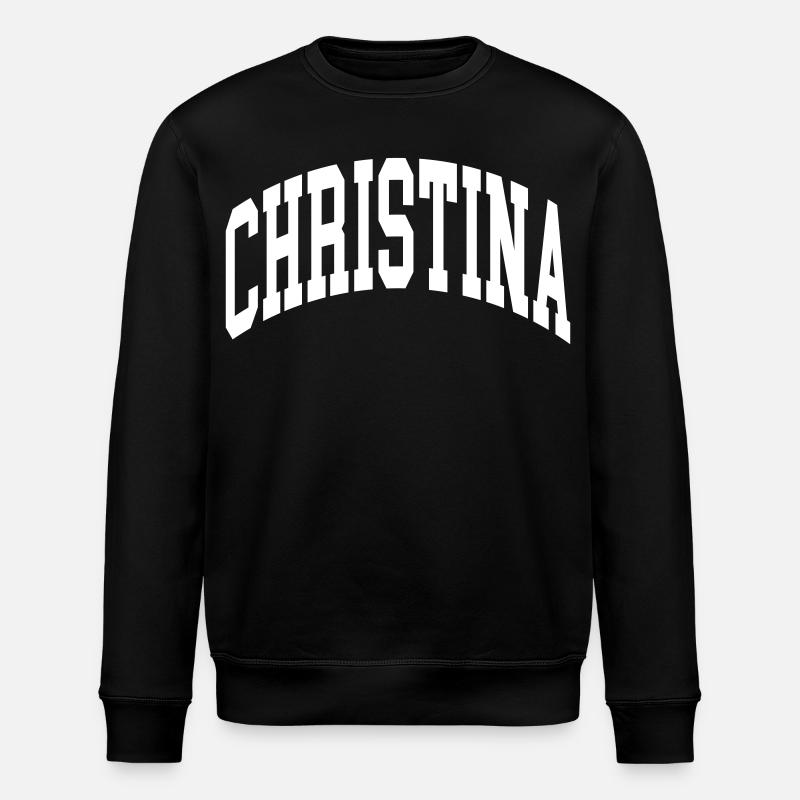 Christina - Sweat bio ROLLER Stanley/Stella Unisexe - noir