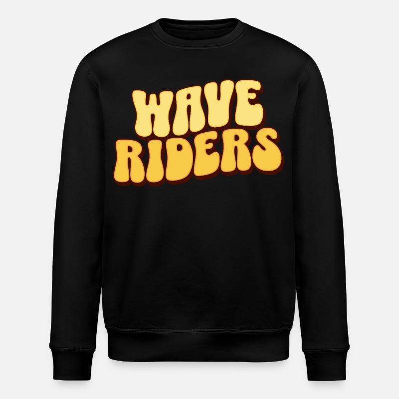 Surf Surfen Surfer - Sweat bio ROLLER Stanley/Stella Unisexe - noir
