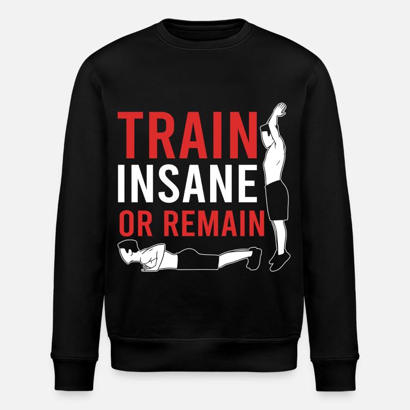 Fitnesstrainer Personal Trainer - Stanley/Stella Unisex Bio-Sweatshirt ROLLER - Schwarz