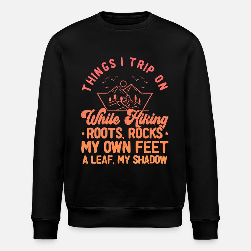Trail Tales: Roots and Shadows - Stanley/Stella ROLLER Unisex Organic Sweatshirt - black