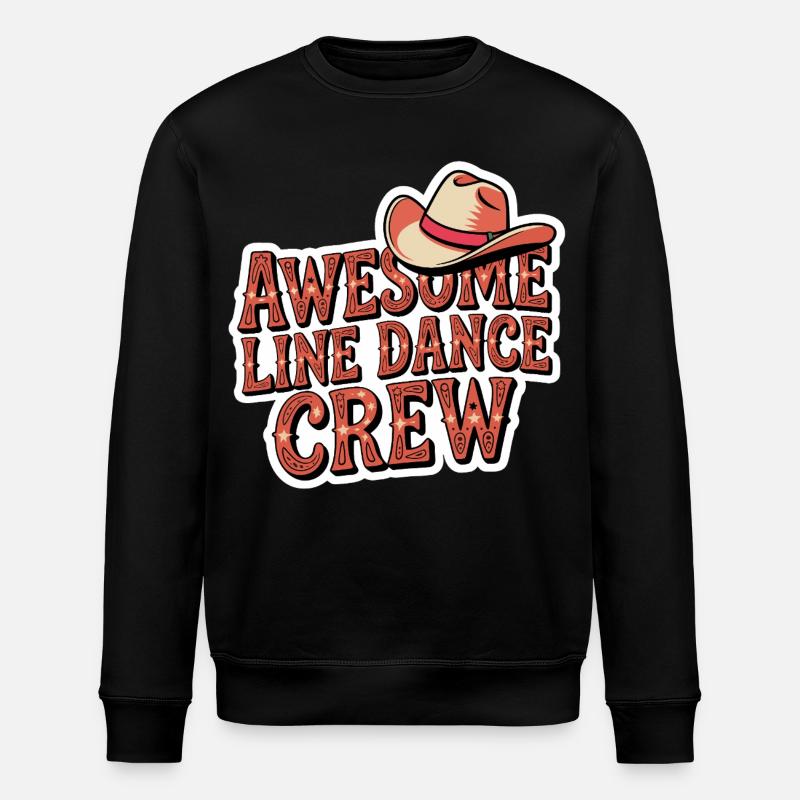 Fantastic line dance crew - Stanley/Stella ROLLER Unisex Organic Sweatshirt - black