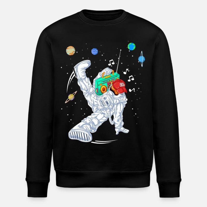 Chemise de danse Astronaut Rapper - Sweat bio ROLLER Stanley/Stella Unisexe - noir