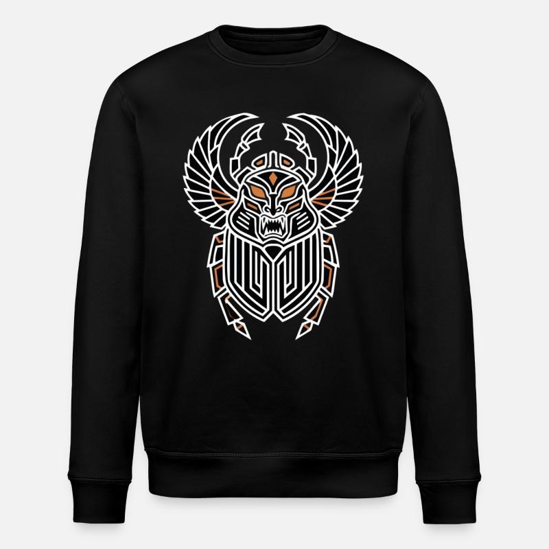 Scarabee Egyptien Aile Totem Divin - Sweat bio ROLLER Stanley/Stella Unisexe - noir