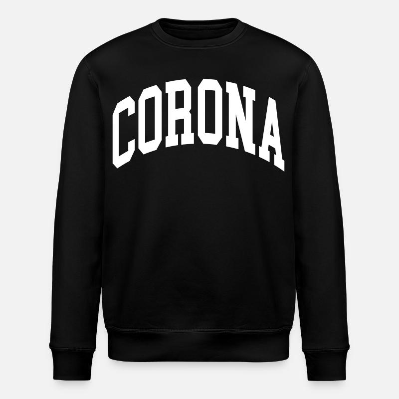 Corona - Stanley/Stella Unisex Bio-Sweatshirt ROLLER - Schwarz