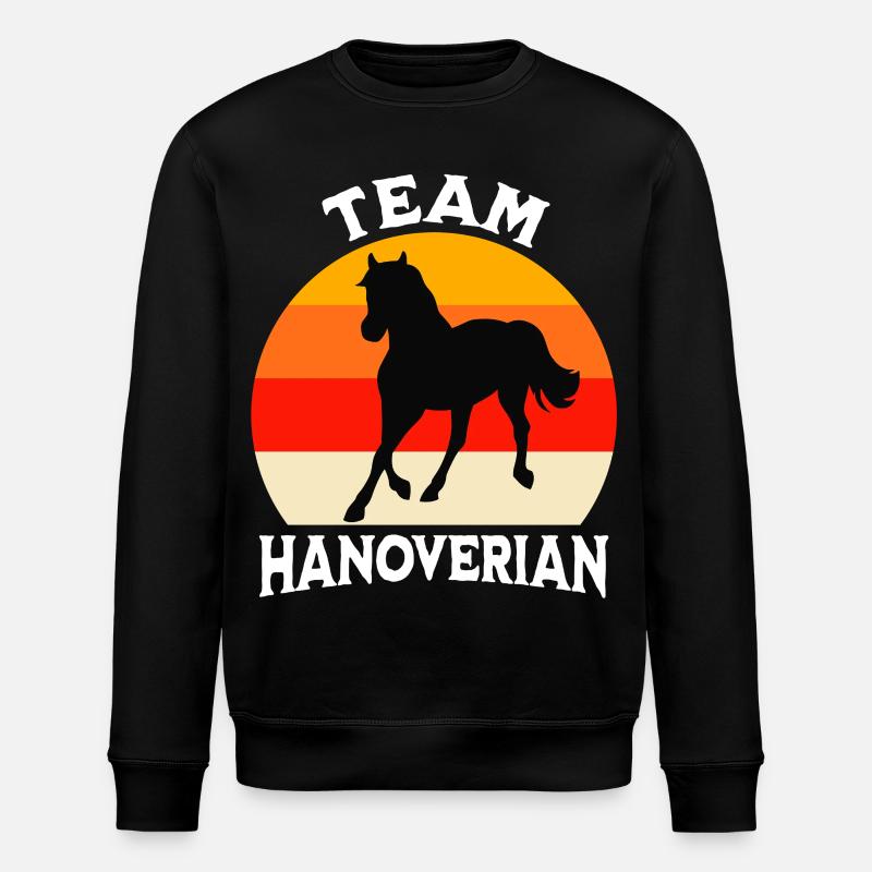 Team Hannoveraner - Stanley/Stella ROLLER Unisex Organic Sweatshirt - black