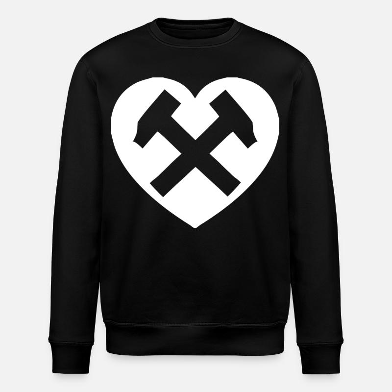 Hearthammer : L’amour dans l’acier - Sweat bio ROLLER Stanley/Stella Unisexe - noir