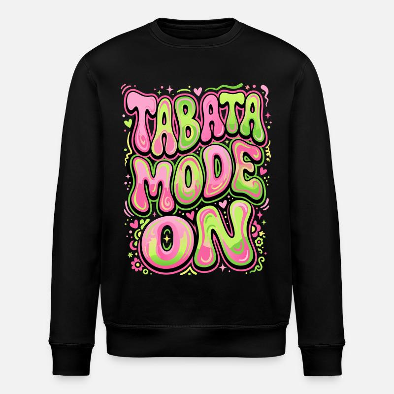 Tabata Mode On - Stanley/Stella Unisex Bio-Sweatshirt ROLLER - Schwarz