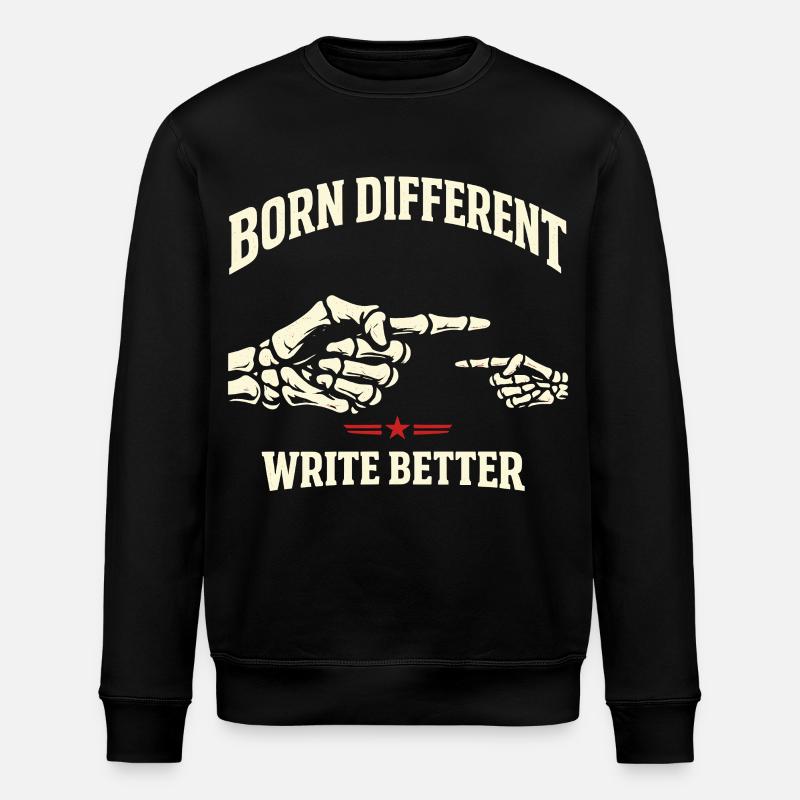 Né différent - Sweat bio ROLLER Stanley/Stella Unisexe - noir