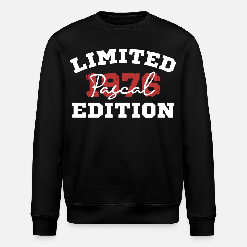 Pascal Édition Limitée 1976 - Sweat bio ROLLER Stanley/Stella Unisexe - noir