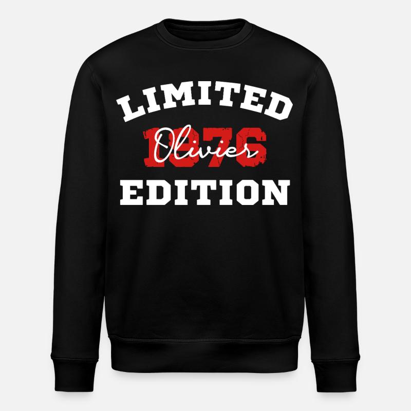 Edition Olivier Limited - Stanley/Stella ROLLER Unisex Organic Sweatshirt - black