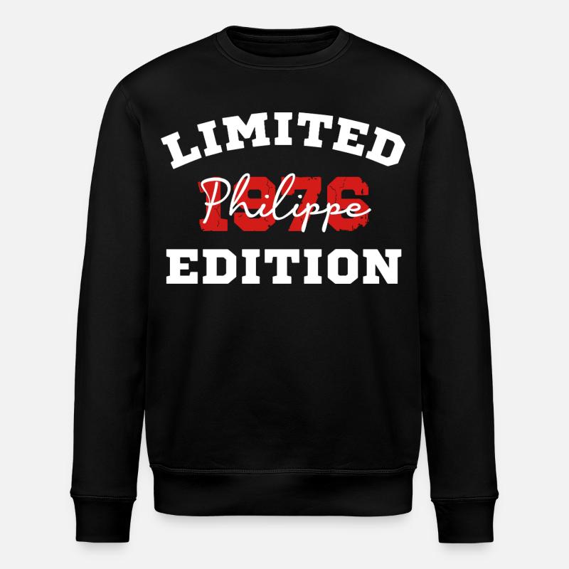 Limitierte Philippe-Ausgabe 1976 - Stanley/Stella Unisex Bio-Sweatshirt ROLLER - Schwarz