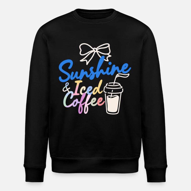 Sommer Sonne Urlaub - Stanley/Stella Unisex Bio-Sweatshirt ROLLER - Schwarz