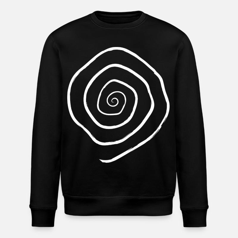 spirale - Sweat bio ROLLER Stanley/Stella Unisexe - noir
