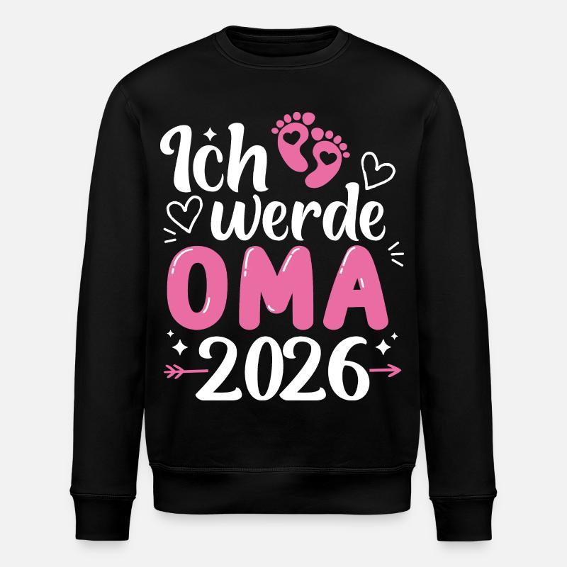 Oma 2026 - Stanley/Stella Unisex Bio-Sweatshirt ROLLER - Schwarz