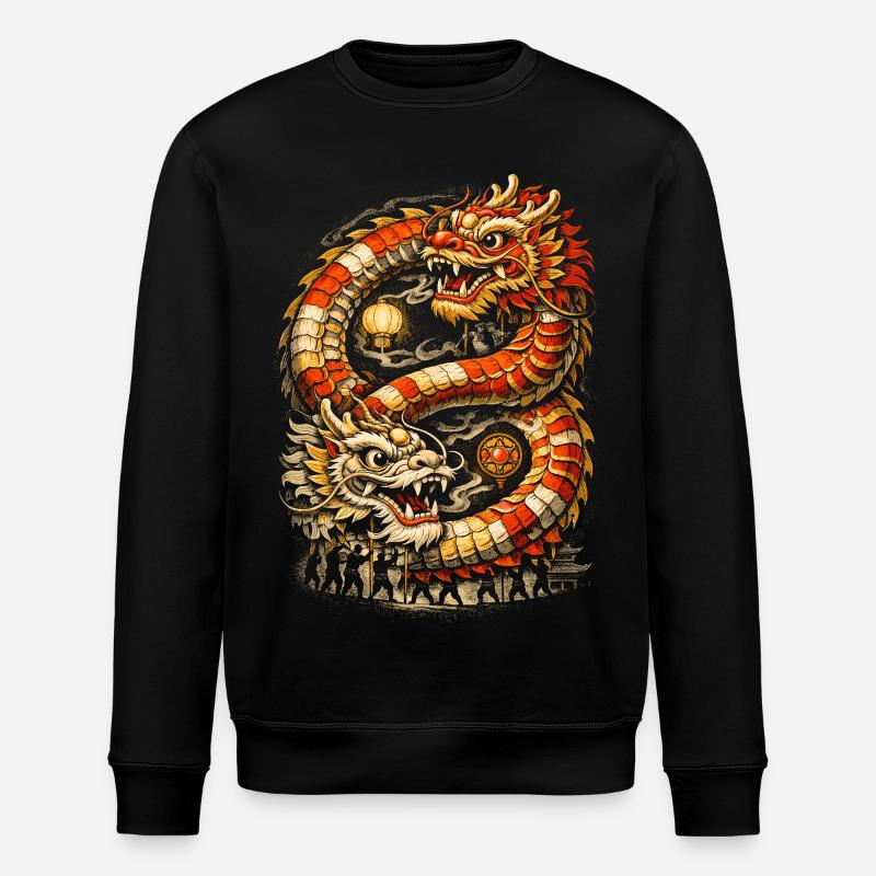 Danse du Dragon Drachentanz - Sweat bio ROLLER Stanley/Stella Unisexe - noir