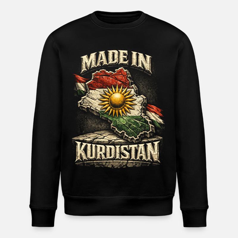 Kurdistan Kurde Kurden - Stanley/Stella Unisex Bio-Sweatshirt ROLLER - Schwarz