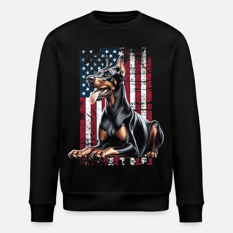 Doberman US Dobermann - Sweat bio ROLLER Stanley/Stella Unisexe - noir
