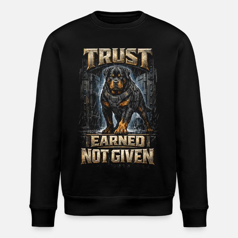 Chien Rottweiler - Sweat bio ROLLER Stanley/Stella Unisexe - noir