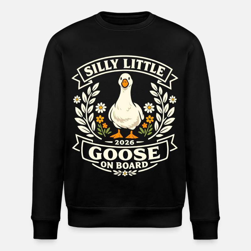 Petite Oie Idiote - Sweat bio ROLLER Stanley/Stella Unisexe - noir
