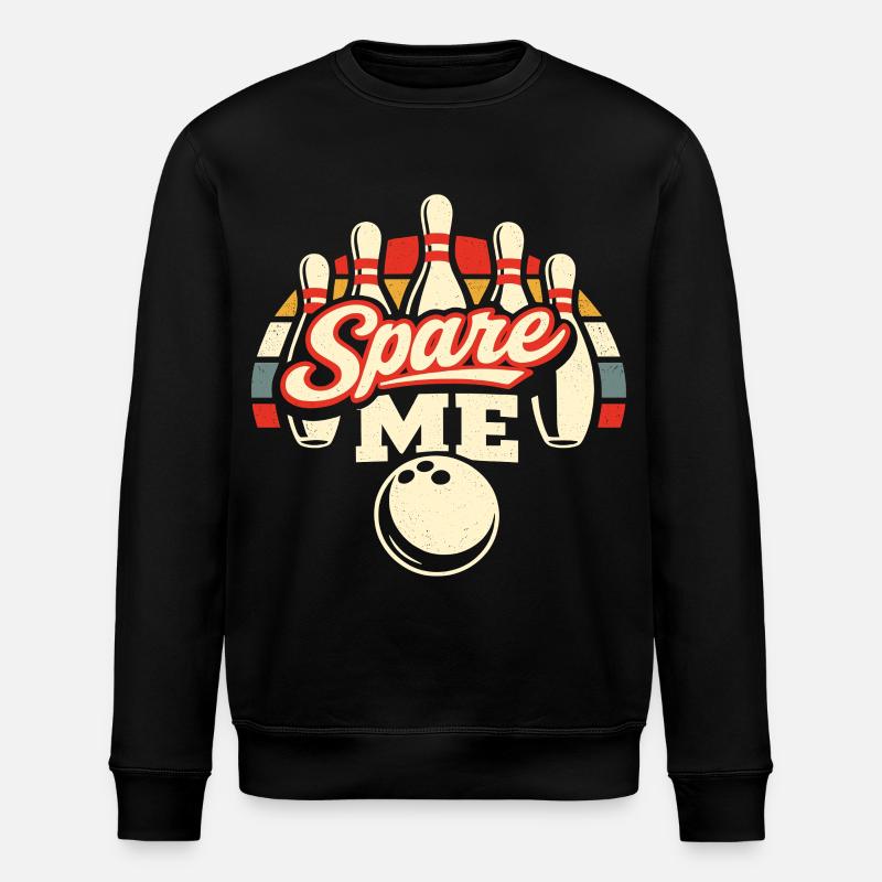 Spare Me - Stanley/Stella Unisex Bio-Sweatshirt ROLLER - Schwarz