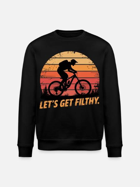 VTT, Descente, Action du cyclisme - Sweat bio ROLLER Stanley/Stella Unisexe - noir