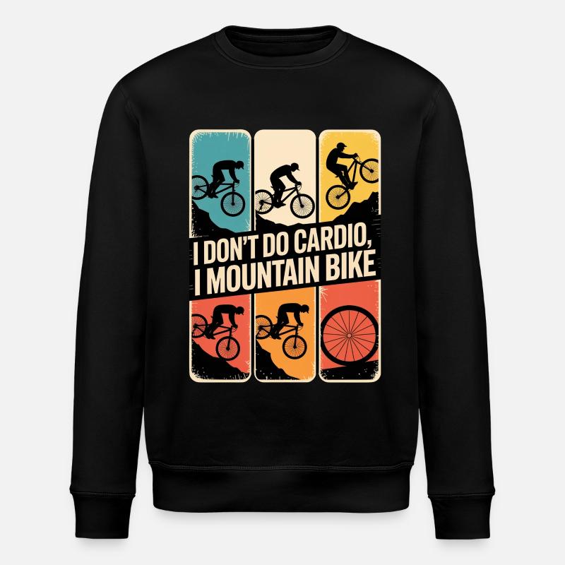 VTT, Descente, Action du cyclisme - Sweat bio ROLLER Stanley/Stella Unisexe - noir
