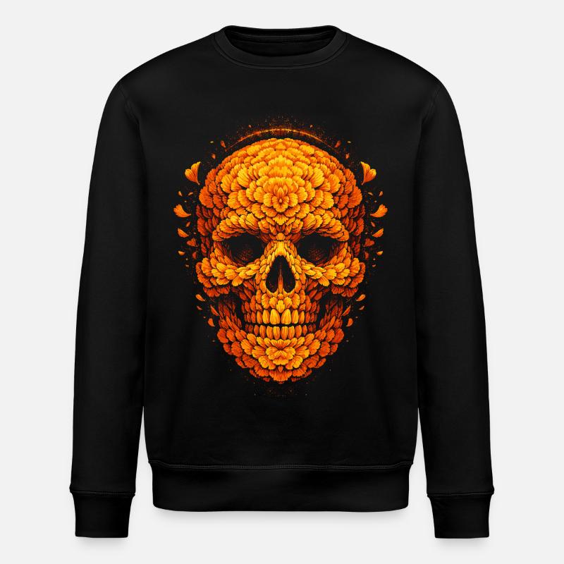 Dia De Los Muertos - Stanley/Stella Unisex Bio-Sweatshirt ROLLER - Schwarz