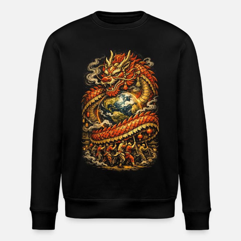 Danse du Dragon Drachentanz - Sweat bio ROLLER Stanley/Stella Unisexe - noir