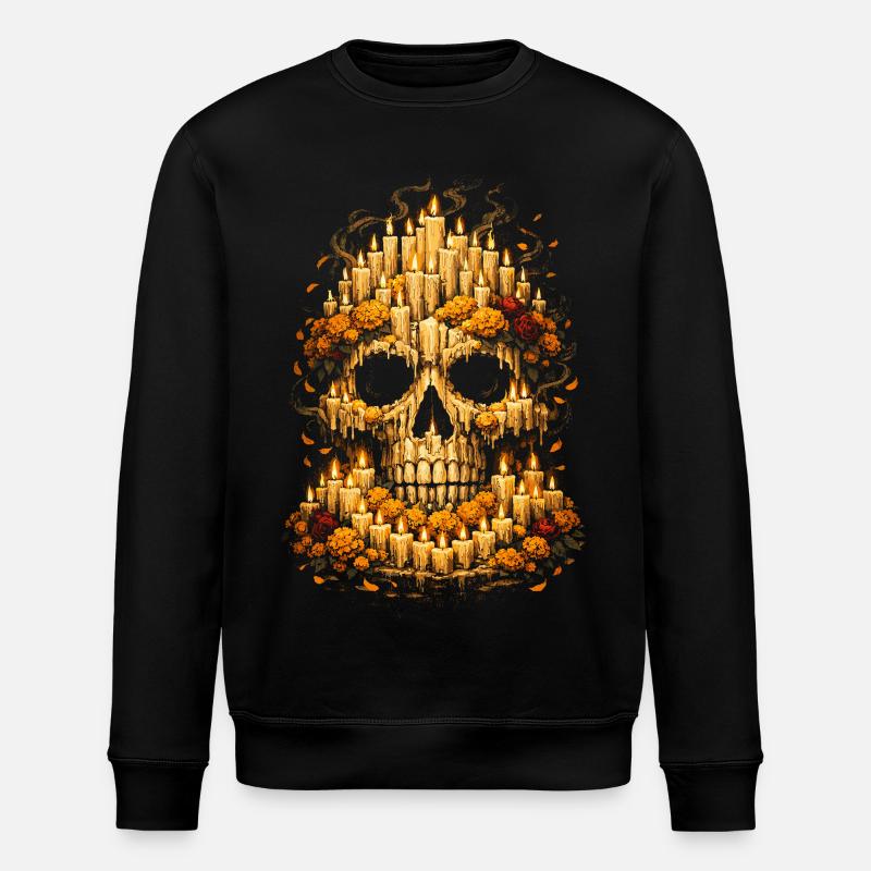 Día de los Muertos - Stanley/Stella ROLLER Unisex Organic Sweatshirt - black