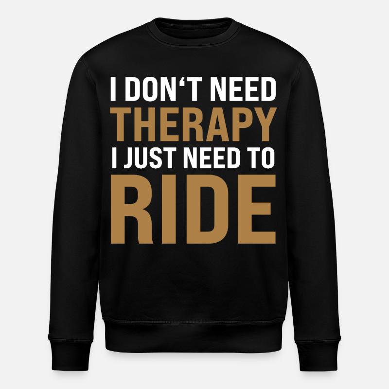 J’ai juste besoin de rouler - Sweat bio ROLLER Stanley/Stella Unisexe - noir