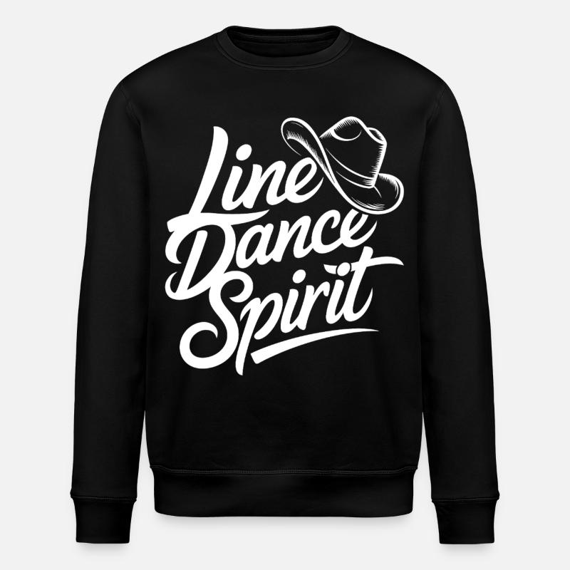 Line Dance Spirit - Sweat bio ROLLER Stanley/Stella Unisexe - noir