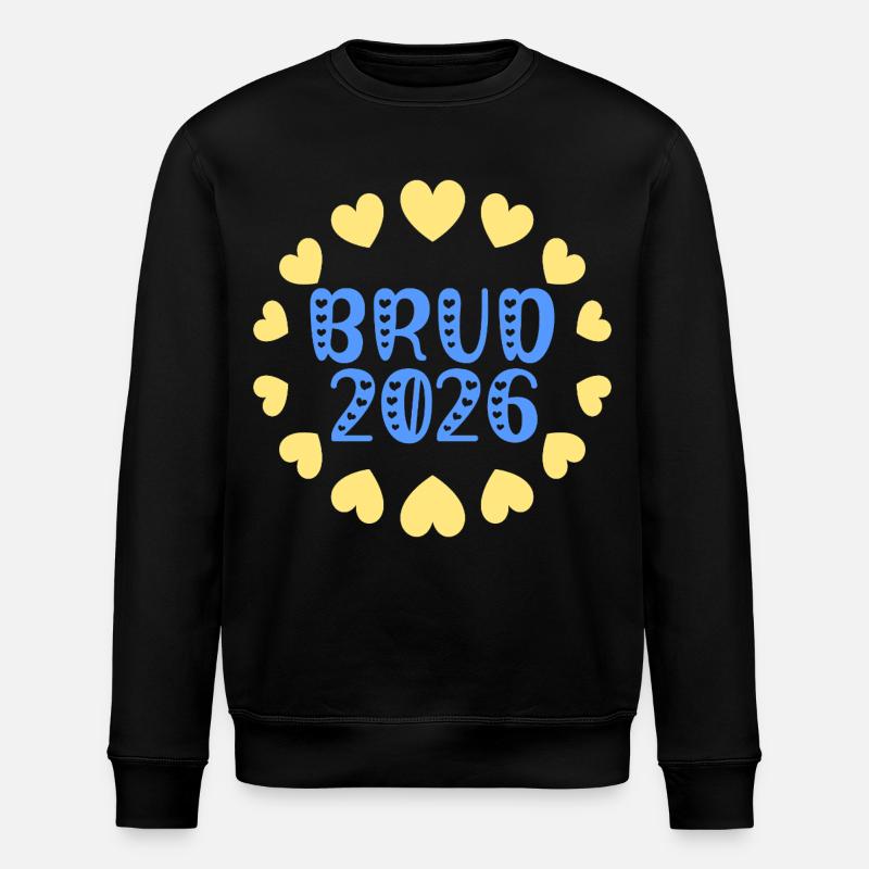 Swedish Wedding Bride - Bride 2026 - Stanley/Stella ROLLER Unisex Organic Sweatshirt - black