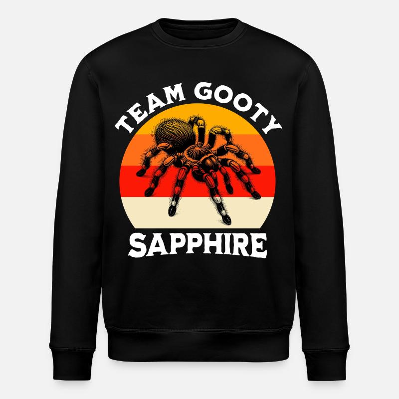 Team Gooty Sapphire Tarantula - Stanley/Stella ROLLER Unisex Organic Sweatshirt - black