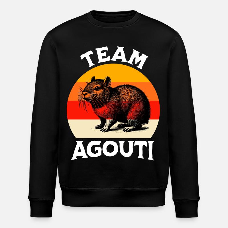 Équipe Aguti - Sweat bio ROLLER Stanley/Stella Unisexe - noir