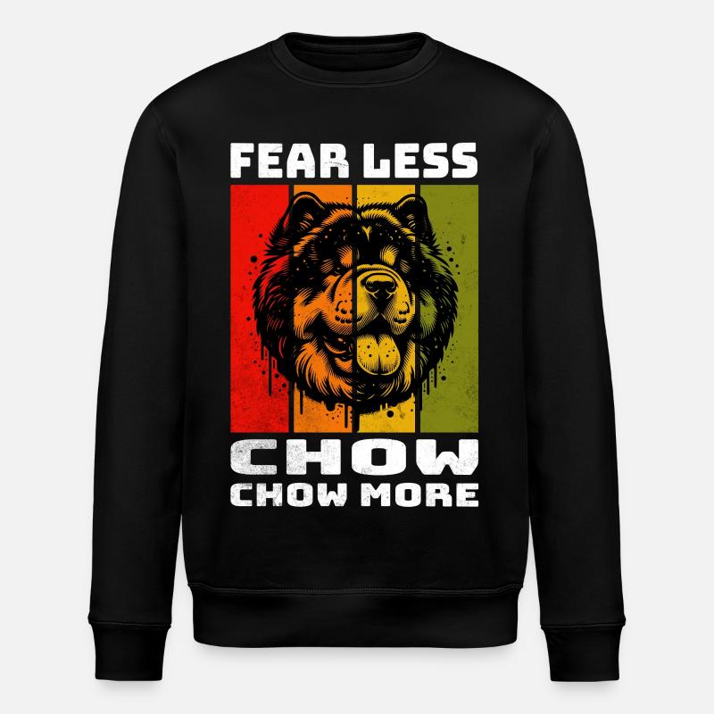 Chow Chow Chowchow - Stanley/Stella Unisex Bio-Sweatshirt ROLLER - Schwarz