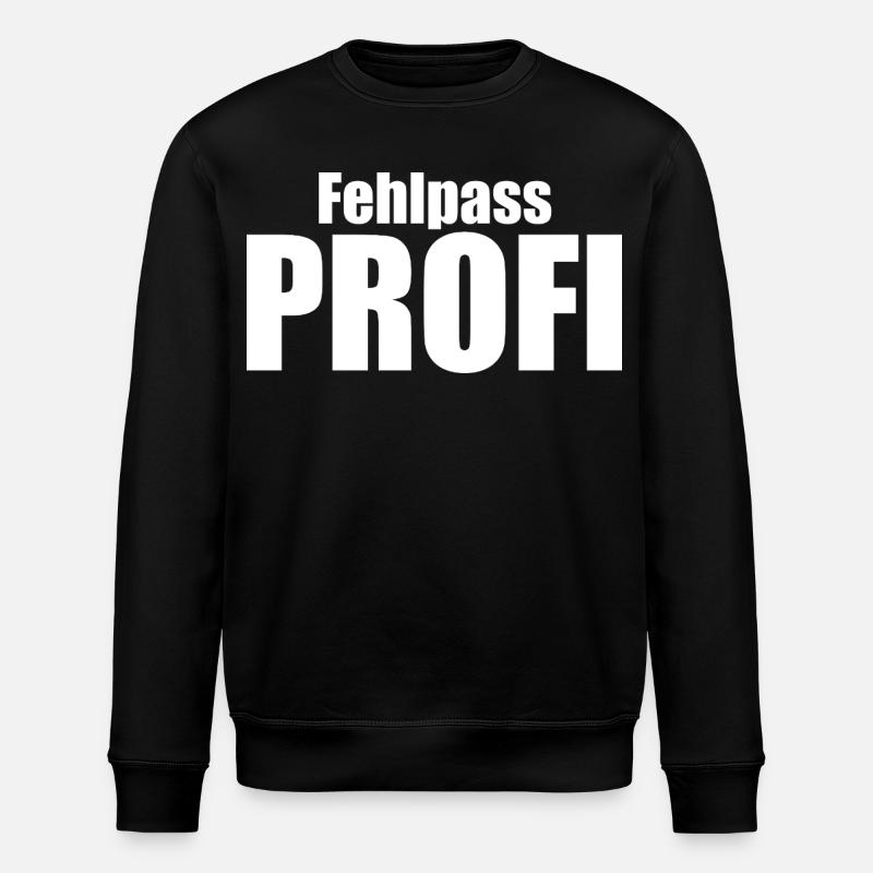 Fehlpass PROFI - Stanley/Stella Unisex Bio-Sweatshirt ROLLER - Schwarz