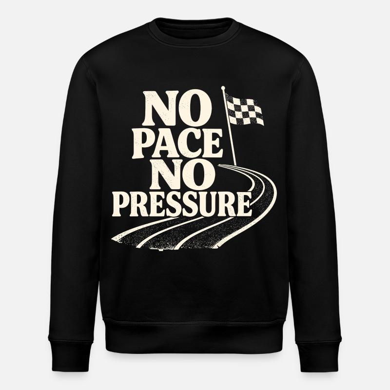 Pas de rythme, pas de pression - Sweat bio ROLLER Stanley/Stella Unisexe - noir