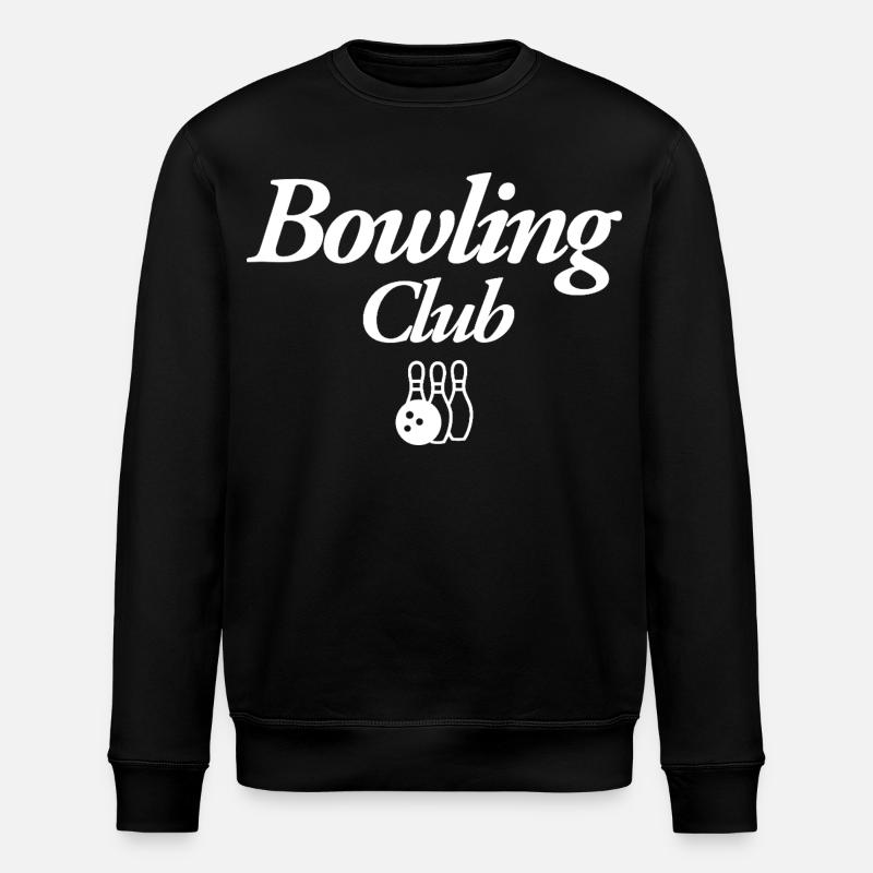 Bowling Club - Stanley/Stella Unisex Bio-Sweatshirt ROLLER - Schwarz