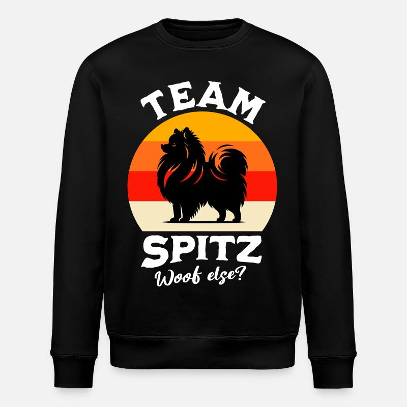 Team Spitz - Stanley/Stella ROLLER Unisex Organic Sweatshirt - black