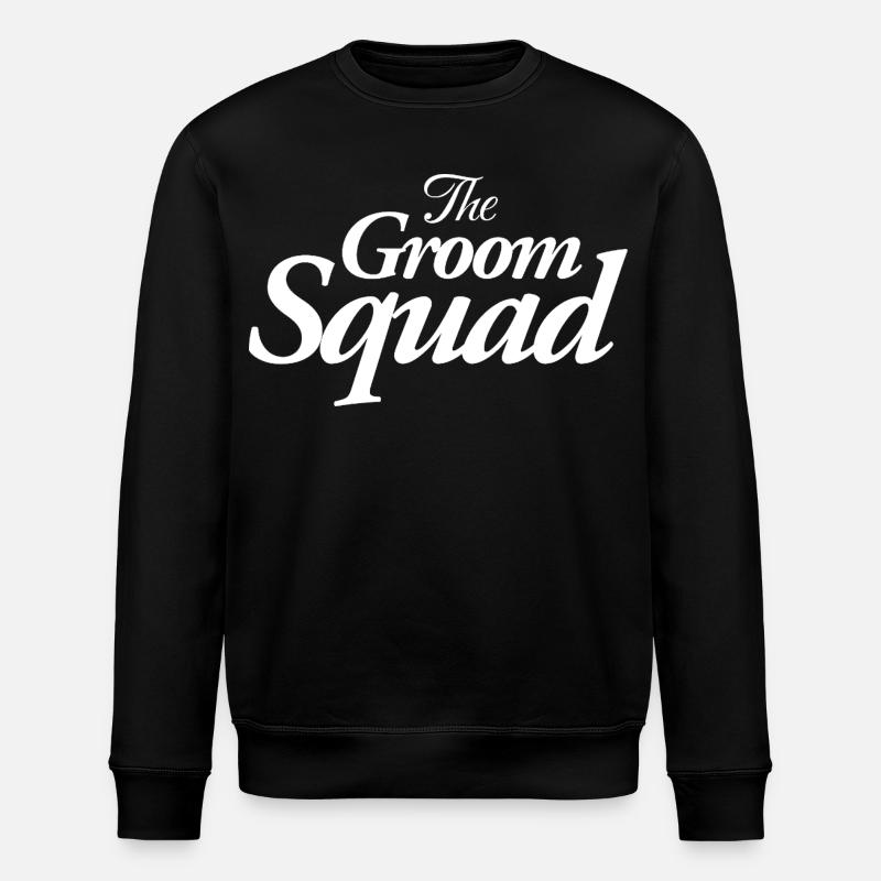 The Groom Squad - Stanley/Stella Unisex Bio-Sweatshirt ROLLER - Schwarz