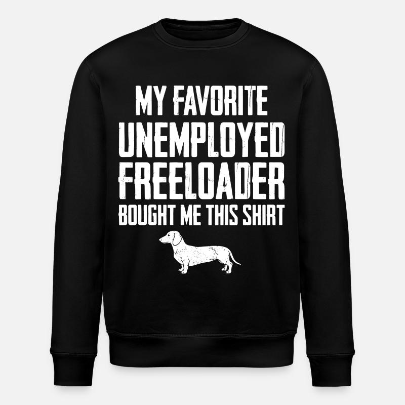 Dachshund Drickshund Profiteur - Sweat bio ROLLER Stanley/Stella Unisexe - noir