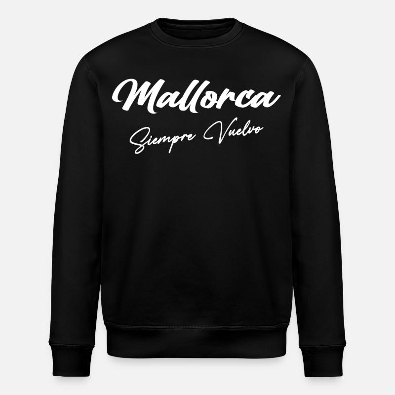 Mallorca - Stanley/Stella Unisex Bio-Sweatshirt ROLLER - Schwarz