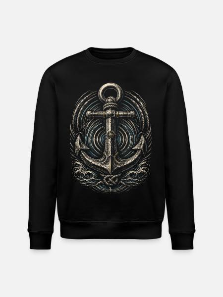 Shanty Choir Sea shanties - Stanley/Stella ROLLER Unisex Organic Sweatshirt - black