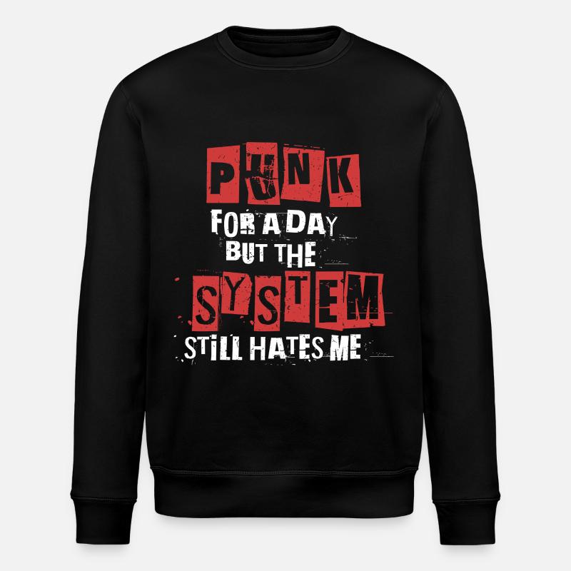 Punk Pour Un Jour - Sweat bio ROLLER Stanley/Stella Unisexe - noir