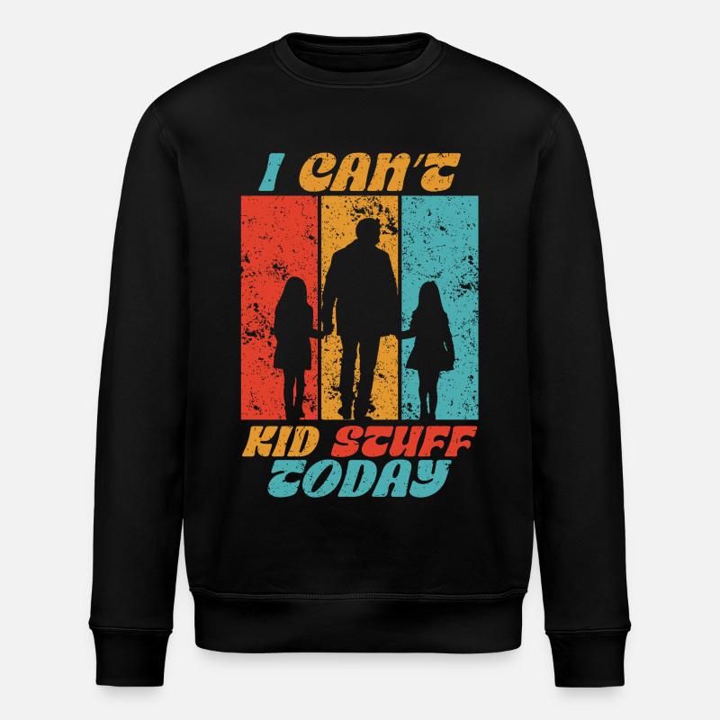 Père célibataire Père célibataire - Sweat bio ROLLER Stanley/Stella Unisexe - noir