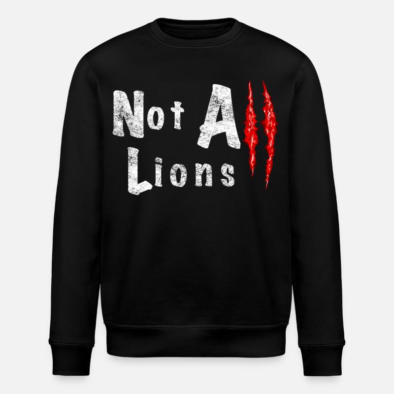 Pas All Lions 2.... - Sweat bio ROLLER Stanley/Stella Unisexe - noir