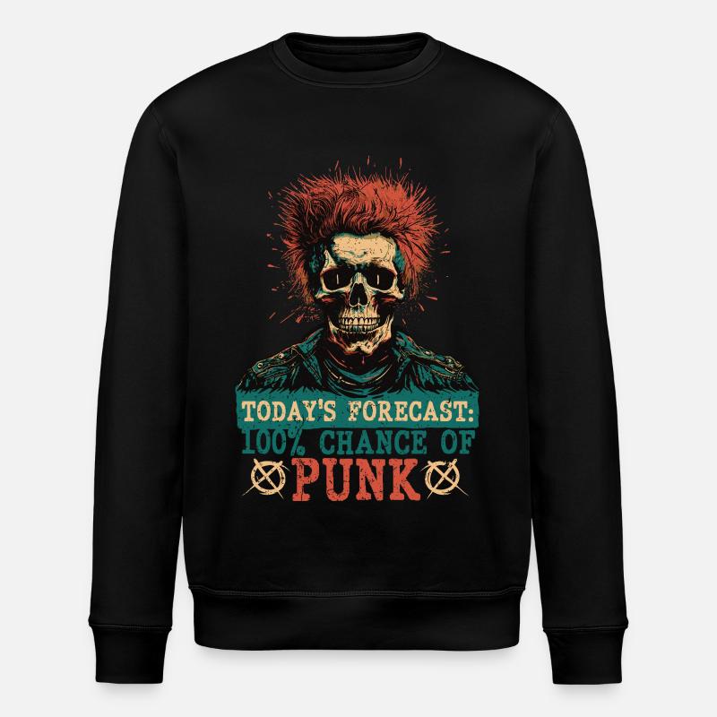 Punk Pour Un Jour - Sweat bio ROLLER Stanley/Stella Unisexe - noir