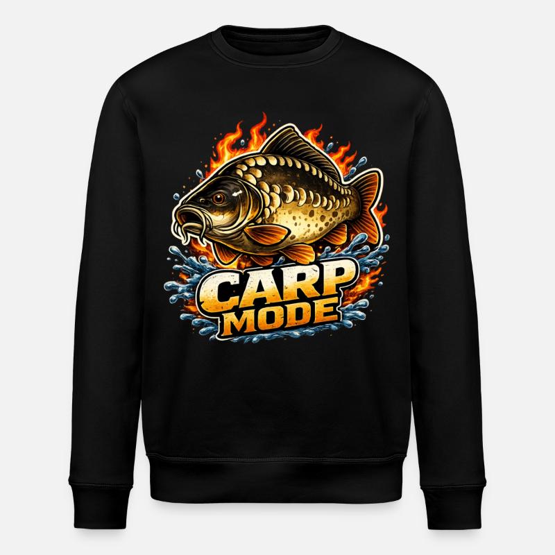 Mode carpe - Sweat bio ROLLER Stanley/Stella Unisexe - noir