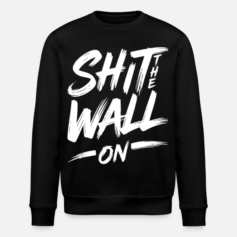 Arrête le mur - Sweat bio ROLLER Stanley/Stella Unisexe - noir