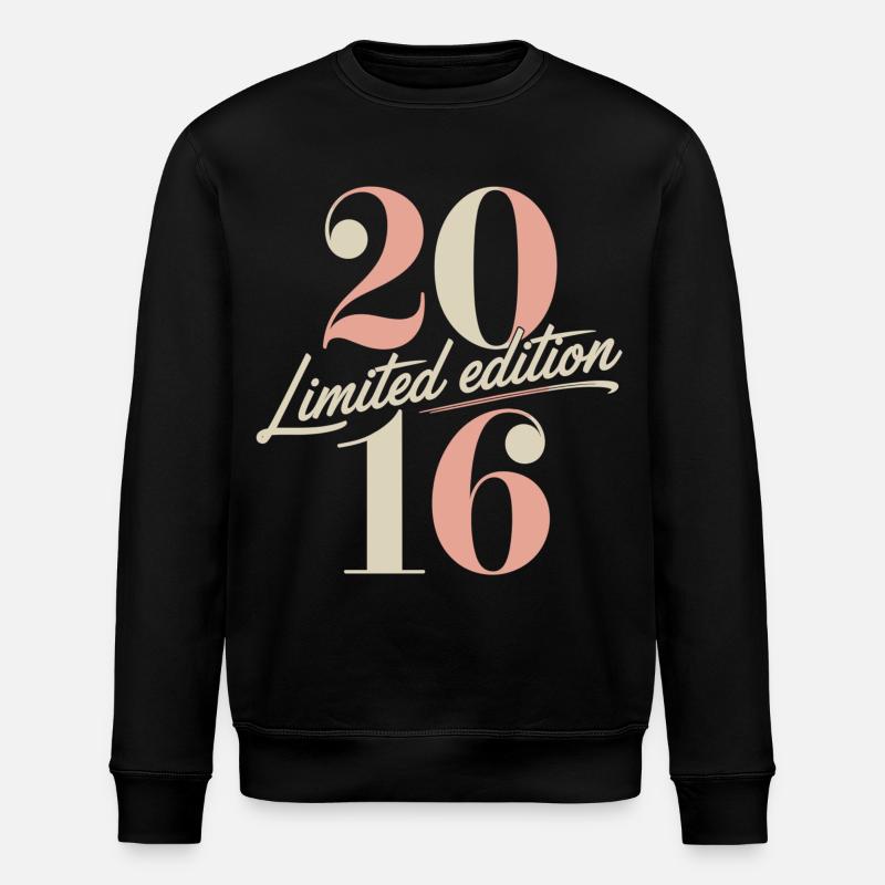 Édition limitée anniversaire 2016 - Sweat bio ROLLER Stanley/Stella Unisexe - noir